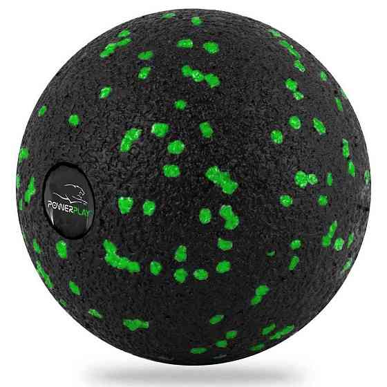 Набір для масажу та йоги PowerPlay PP_4095 EPP (Ролик 45*15 + 2 м'ячі) Green + резика 5.5 кг. Кам'янське