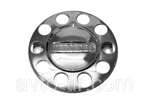 Колпак колеса передний Mercedes 22.5 (нержавійка) Ковпак 22.5 Луцк