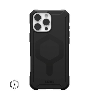 Чехол для мобильного телефона UAG iPhone 16 Pro Max Essential Armor Magsafe Black (114449114040) Винница - изображение 1