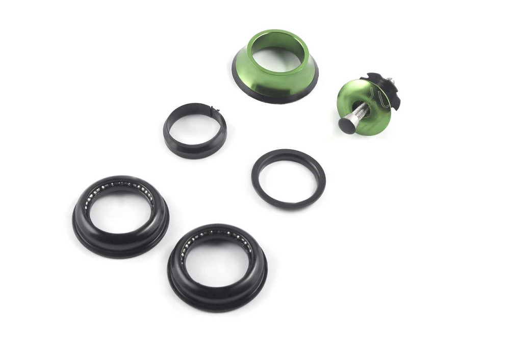 Подшипники рулевой колонки велосипеда (удлиненные, зеленые) Мукачево - изображение 1