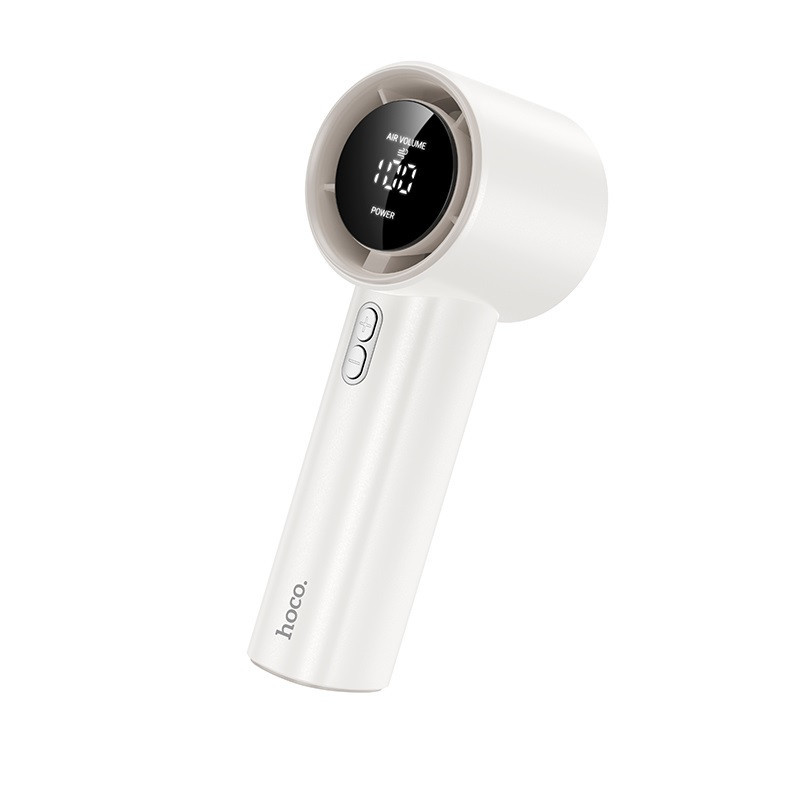 Портативний вентилятор HOCO HX64 Hurricane білий Київ - фото 4