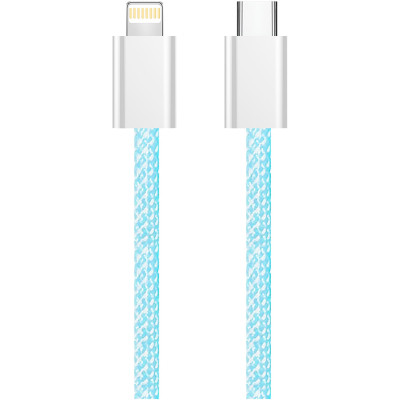Дата кабель USB-C to Lightning 1.0m 27W blue ColorWay (CW-CBPDCL061-BL) Винница - изображение 2