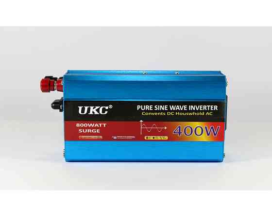 Перетворювач з чистою синусоїдою UKC AC/DC 12v 400W Винница
