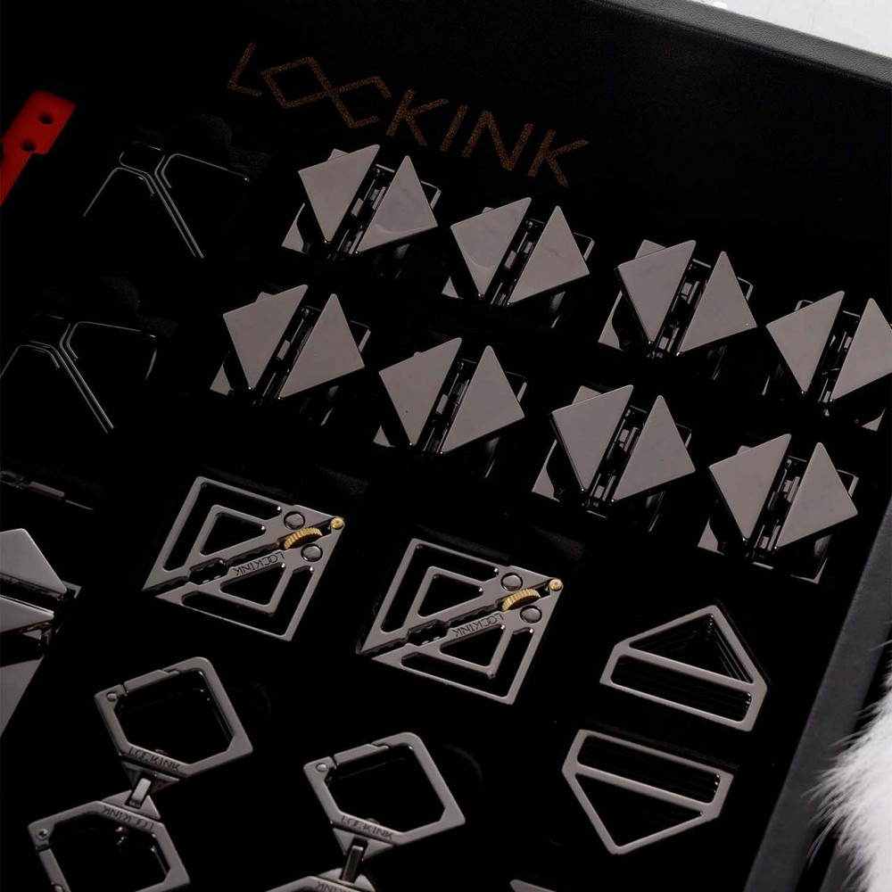 БДСМ-набор LOCKINK All-in-1 BDSM Play Kit - Black Color Sex Aura Київ - фото 5
