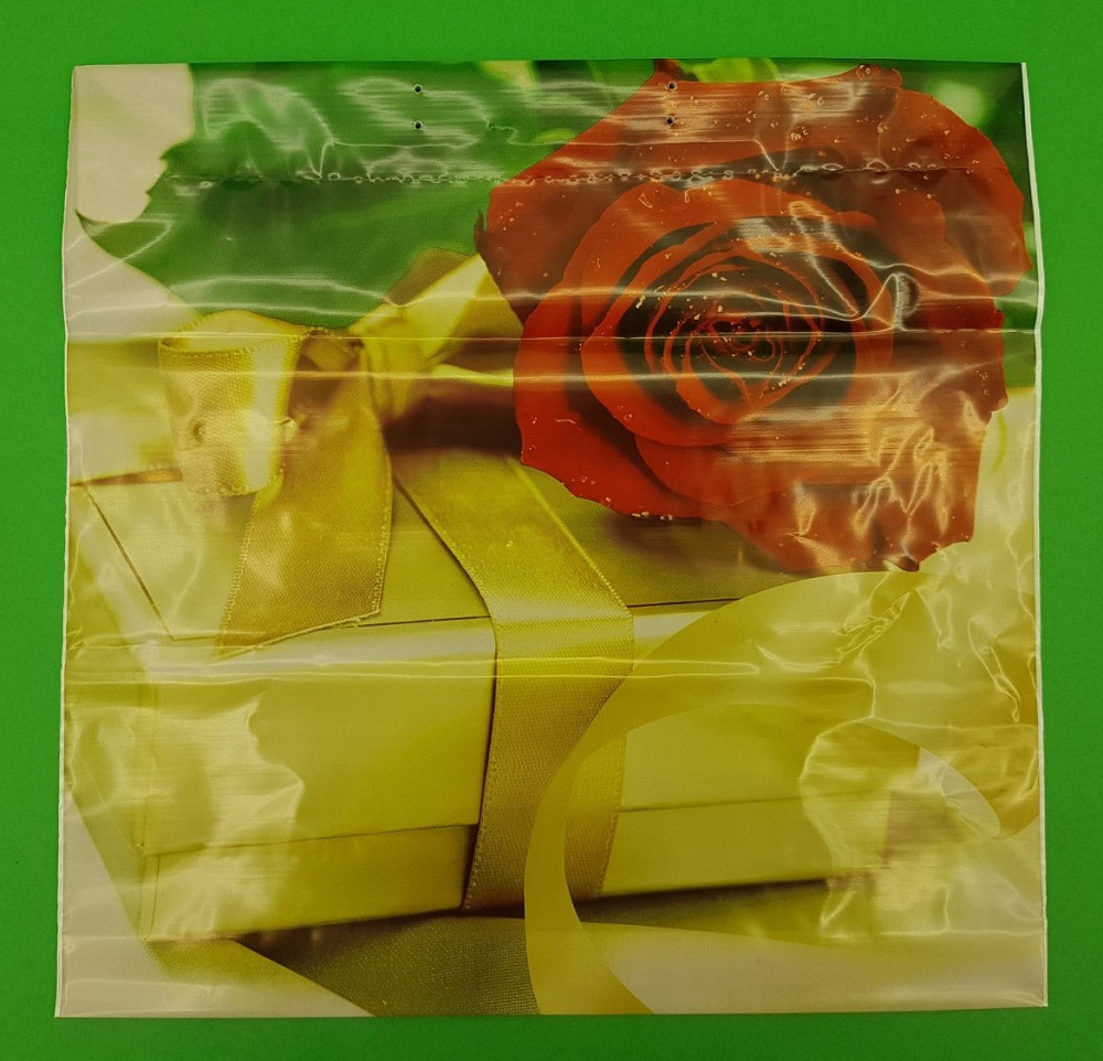 Пакет с пластиковой ручкой (36х37)  