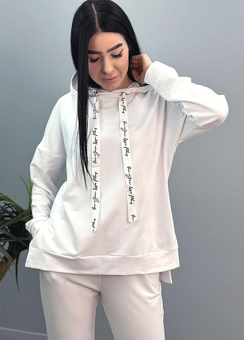 Спортивний трикотажний костюм трійка "Weekend" оптом | Норма і батал | Розпродаж моделі Київ - фото 4