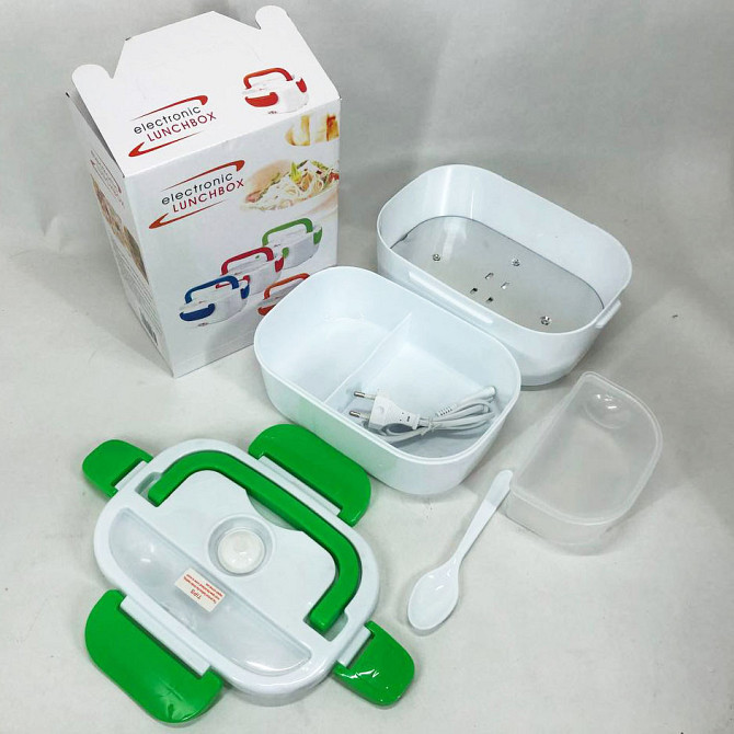 Боксы для еды с подогревом Lunch Heater 220 V, Контейнер для раздельного питания Термос еды GH-38 Киев - изображение 6