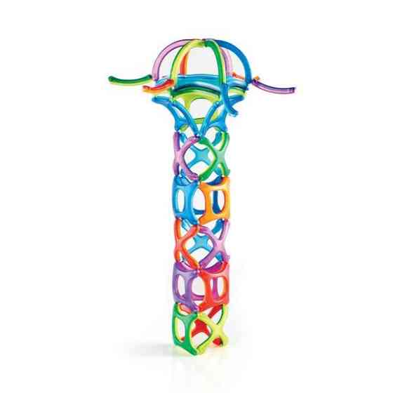 Магнітний конструктор Guidecraft PowerClix Organics, 48 деталей (G9431) Харків