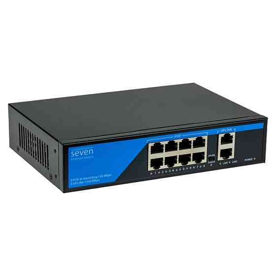 PoE коммутатор 8 портов SEVEN P-7328G Киев