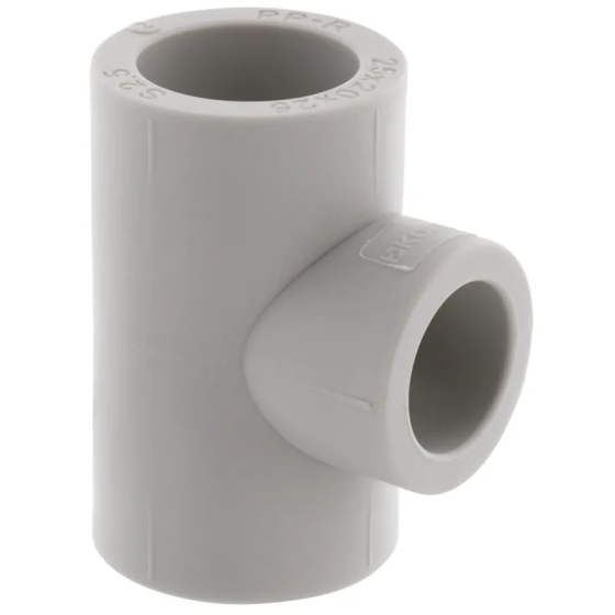 Трійник редукційний 25x20x25 PPR Koer K0041.PRO (KP0050) Київ