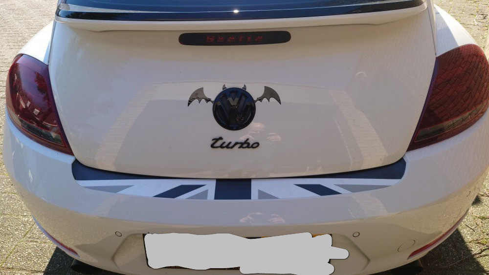 Наклейка объемная на авто-мото Крылья летучей мыши Киев - изображение 2