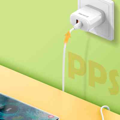 Зарядное устройство ColorWay GaN Mini 25W PD Port PPS USB-C white (CW-CHS052PD-WT) Винница