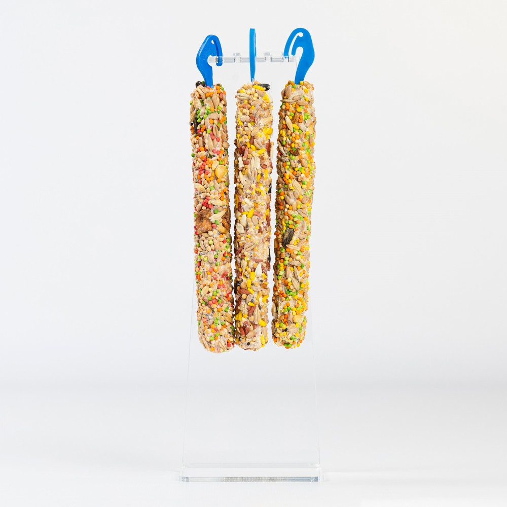 Лакомство для птицы Коктейль.Колосок «Мультифрукт.Ореховый.Цитрус» лакомство для средних попугаев 90г, Природа Винница - изображение 3