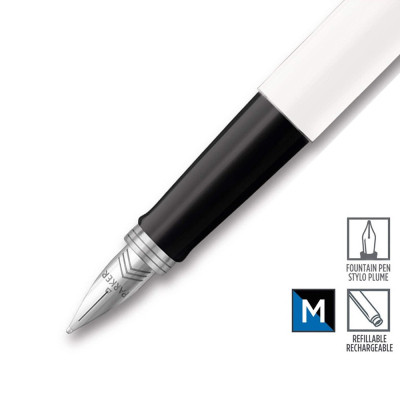 Ручка пір'яна Parker JOTTER 17 Original White CT FP M блистер (15 016) Вінниця - фото 3