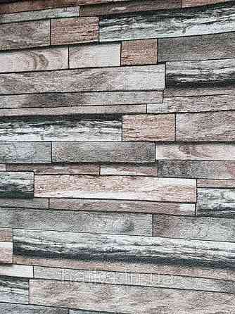 Обои виниловые на флизелине Marburg 31730 Imagine под песчаник коричневый кремовый черный Киев