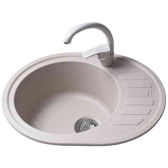 Гранітна мийка Globus Lux ARNO піщаний 620х500мм-А0004 (000020964) Київ