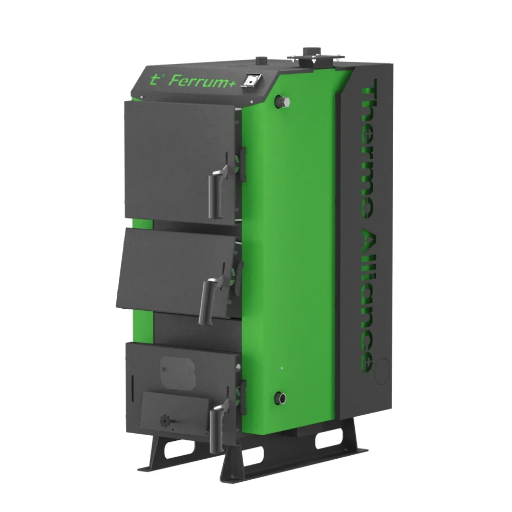 Котел твердопаливний сталевий Thermo Alliance Ferrum Plus V 5.0 FSF+ 20 Київ - фото 1