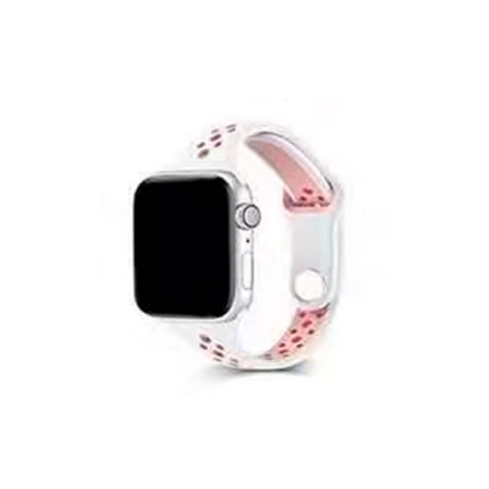 Ремінець для годинника Apple Watch Small Waist two colors 38/40/41mm White-Pink Киев - изображение 1