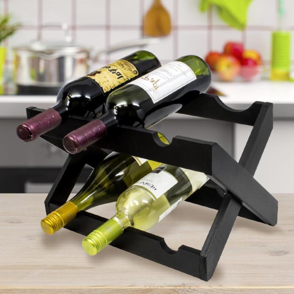 Настольная винная полка 