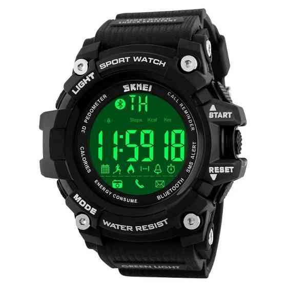 Спортивний годинник з Bluetooth Skmei 1227 (black) Вінниця