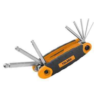 Набор инструментов Tolsen шестигранных ключей 8 ед. 1.5-8 мм (20068) Винница