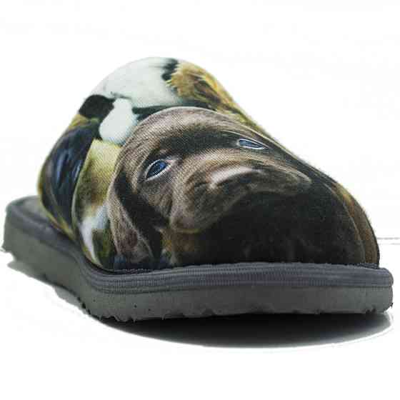 Женские тапочки с закрытыми пальчиками Собачки Одесса