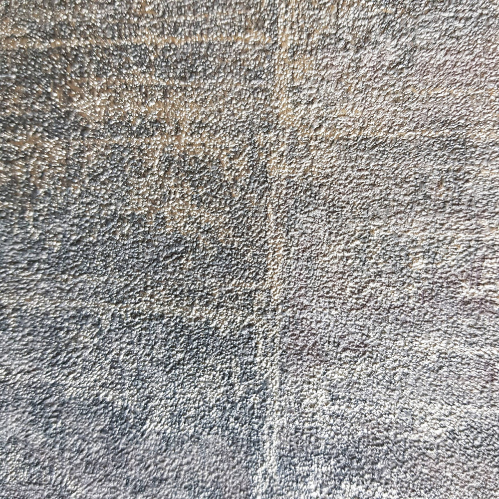 Шпалери вінілові на флізелін Rasch Linares 0.53х10 смуги ефект потертості сині сірі сріблясті 617634 Київ - фото 3