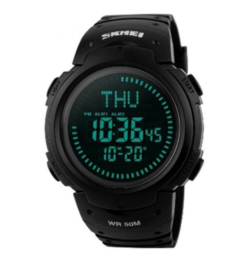 Часы наручные SKMEI 1231BK, BLACK, Compass, 9739 Днепр - изображение 3