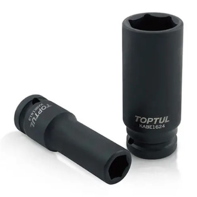 Головка торцева Toptul ударна глибока 1/2" 33мм (KABE1633) Вінниця - фото 1