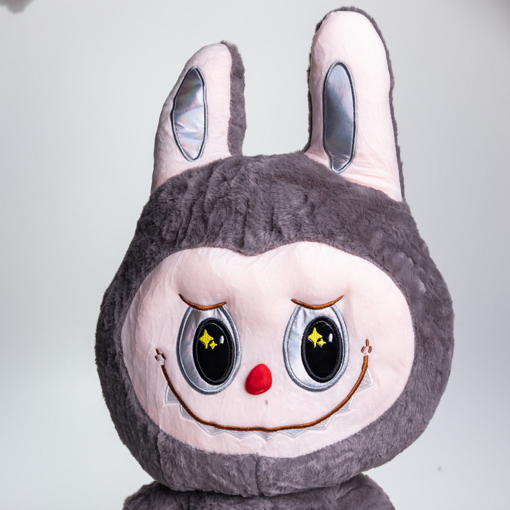 Мягкая игрушка-плед,подушка 3 в 1 Labubu Brown Dragon плед в игрушке детский плед игрушка Лабубу Серый 520-29G Киев - изображение 6