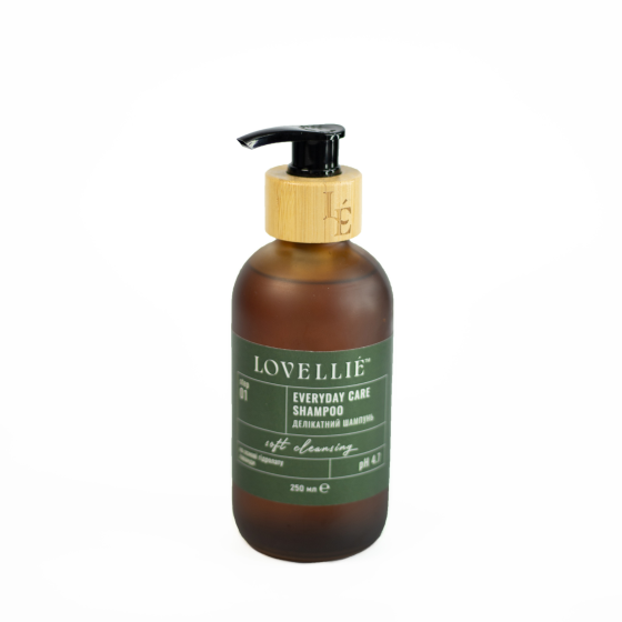 Шампунь Мягкая очистка Everyday Care Shampoo Soft Cleansing LOVELLIE 250 мл Киев