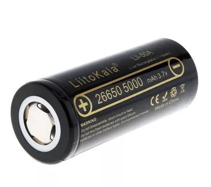Аккумулятор LiitoKala 26650 5000мАч для вейпов и фонарей Киев - изображение 9