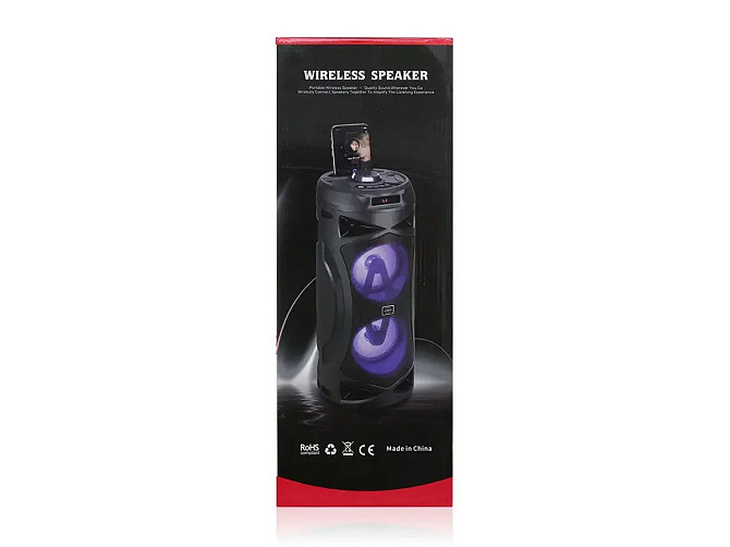 Колонка музична портативна Bluetooth з мікрофоном S4403 ART- 8894 (12шт/ ящ) Київ - фото 6