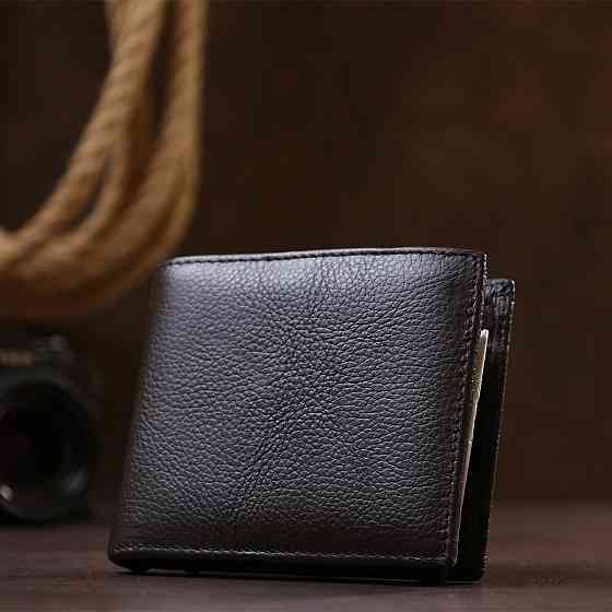 Кожаний чоловічий гаманець Vintage 20476 Коричневий Київ