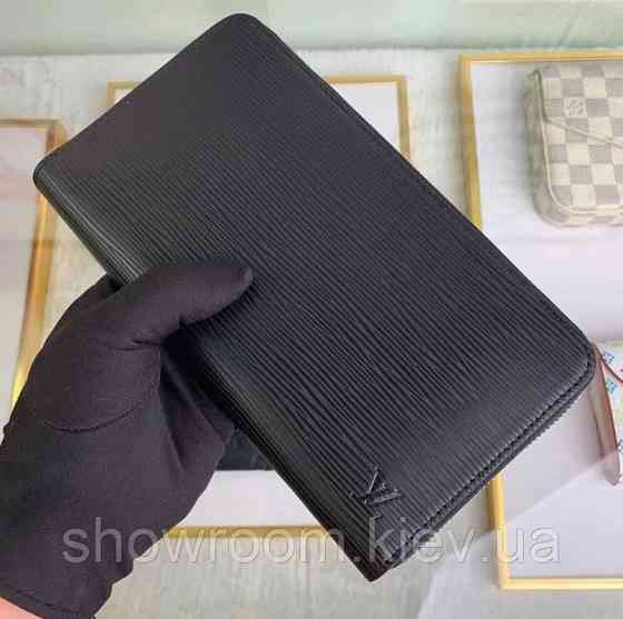 Мужской кошелек Louis Vuitton (60017-1) black Киев