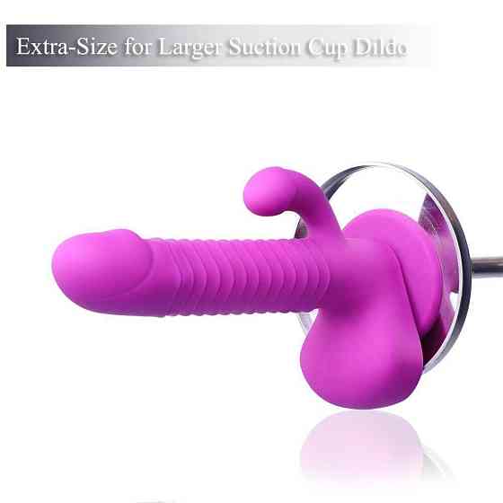 Крепление для фаллоимитаторов на присоске для секс-машин Hismith Suction Cup Adapter 4.5″ KlicLok Sex Aura Киев