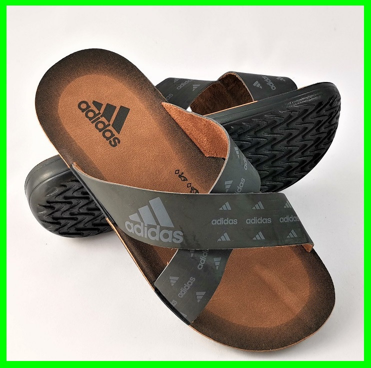 Чоловічі Шльопанці Тапочки Adidas Сланці Чорні Адідас (розміри: 40) Дніпро - фото 6