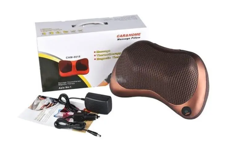 Массажер Car and Home Massage Pillow №8028 для снятия спазмов и боли в спине, комфорт и расслабление Одесса - изображение 4