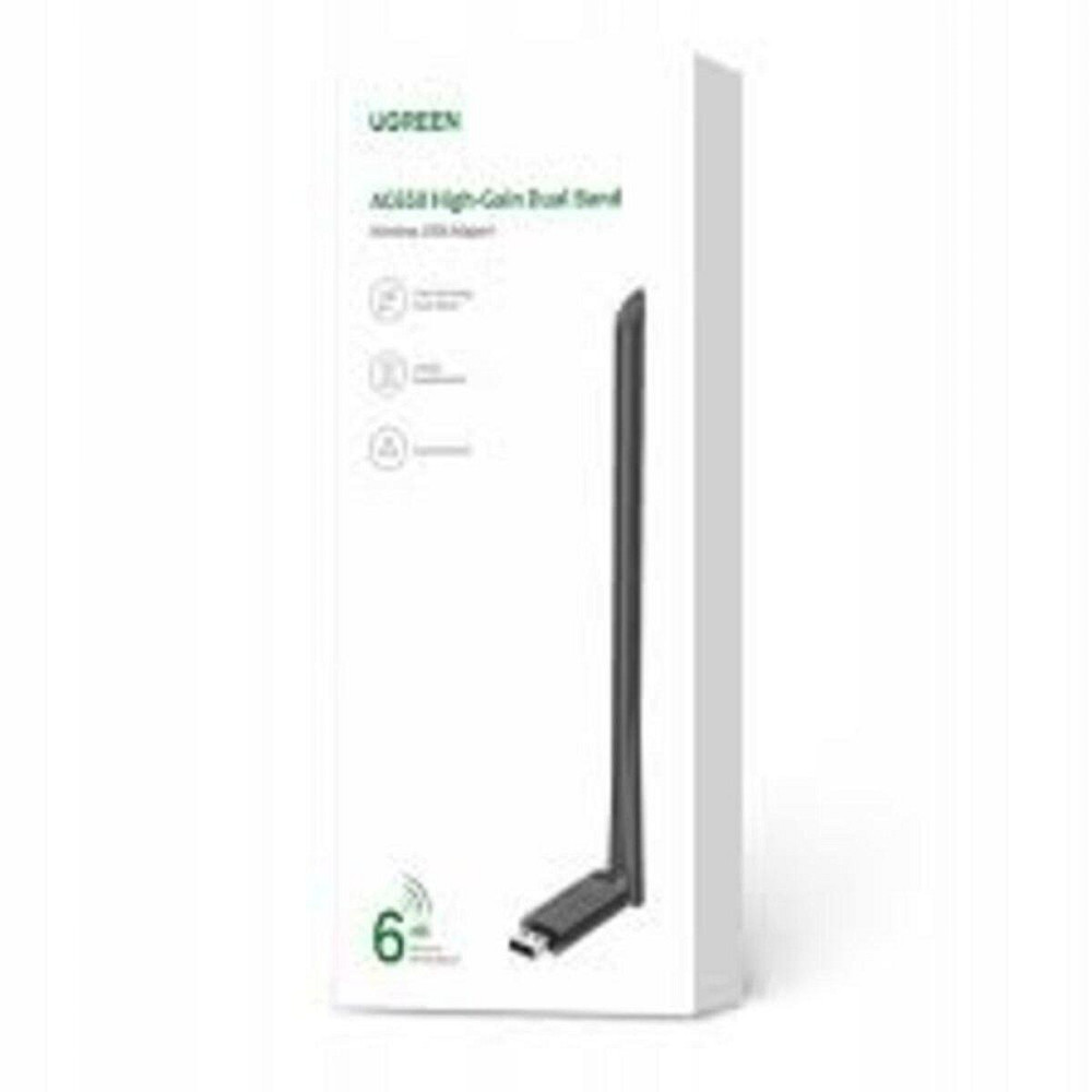 Wi-Fi адаптер переходник UGREEN CM496 AC650 High-Gain Dual Band Wireless USB Adapter(UGR-90339) UGR-90339 Одесса - изображение 6