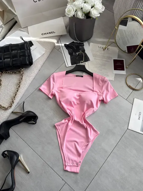 Боді Push-UP з коротким рукавом – ваш універсальний вибір для стильного образу. Одеса - фото 4