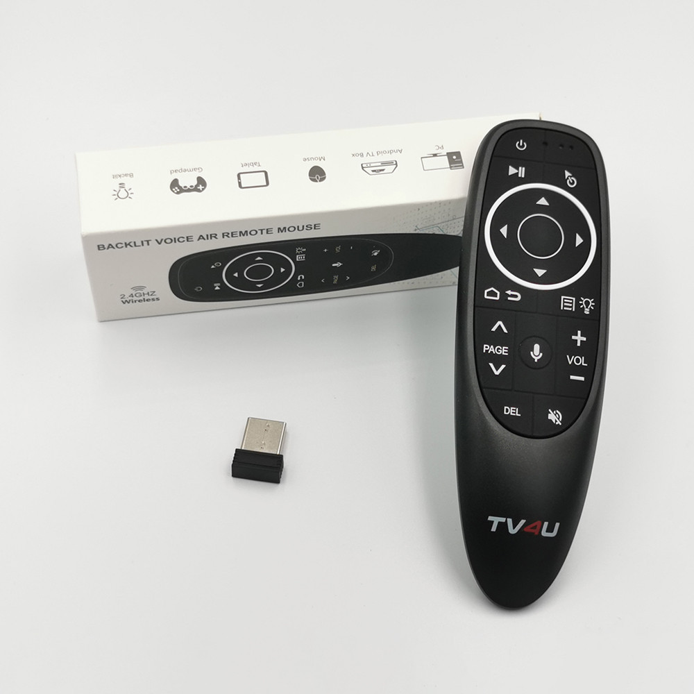 Аеромиша пульт з підсвічуванням і голосовим управлінням TV4U G10S PRO Fly Air mouse Київ - фото 4