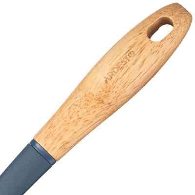 Ополоник Ardesto Midori, 31.5см, нейлон, дерево, синій (AR2125PG) Вінниця