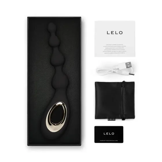 Анальний вібратор LELO Soraya Beads Black Львів
