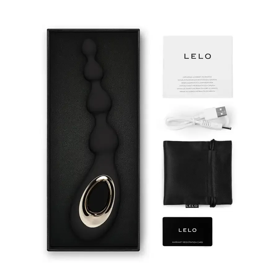 Анальний вібратор LELO Soraya Beads Black Львів - фото 5