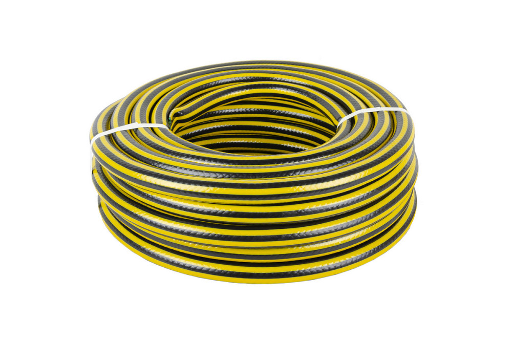 MASTERTOOL Шланг садовий для поливу MASTERTOOL "PCHELKA" ¾" 20 м чорно-жовтий 92-1066 Коломия - фото 3