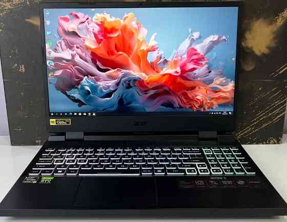 Acer Nitro 5 165Hz RTX 3060 140W Ryzen 5 6600H RAM 16 Gb. DDR5 SSD 512Gb. Ноутбук Київ