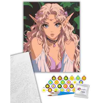 Картина по номерам ArtCraft Ельфійська принцеса 40х50 см (16131-AC) Вінниця