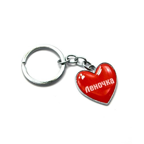 Брелок для ключів червоний Оленка Київ - фото 1