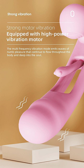 Вибратор Corse USB 36 functions of vibration and tapping Sex Aura Киев - изображение 7