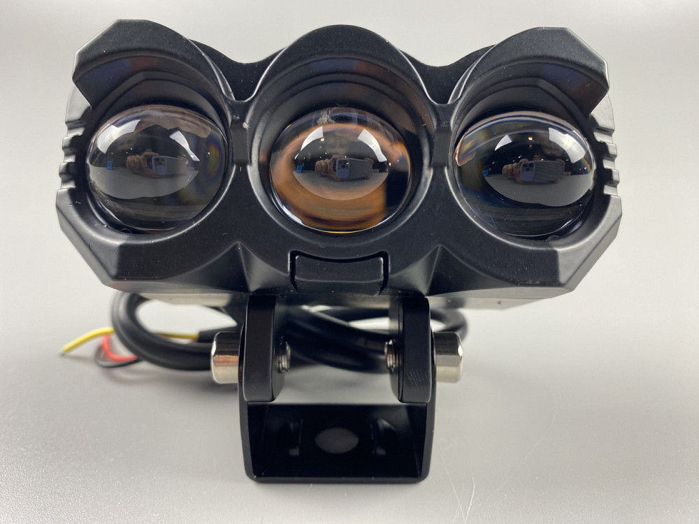 LED фара світлодіодна додаткова 30W з чіткою світловою межею, фара для мотоцикла комбо-промінь Мукачево - фото 10